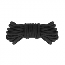Corde de Coton 5 Mètres Noir